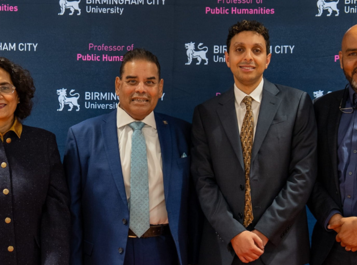 UK's first Professor of Public Humanities launched at BCU to strengthen communities and civic life