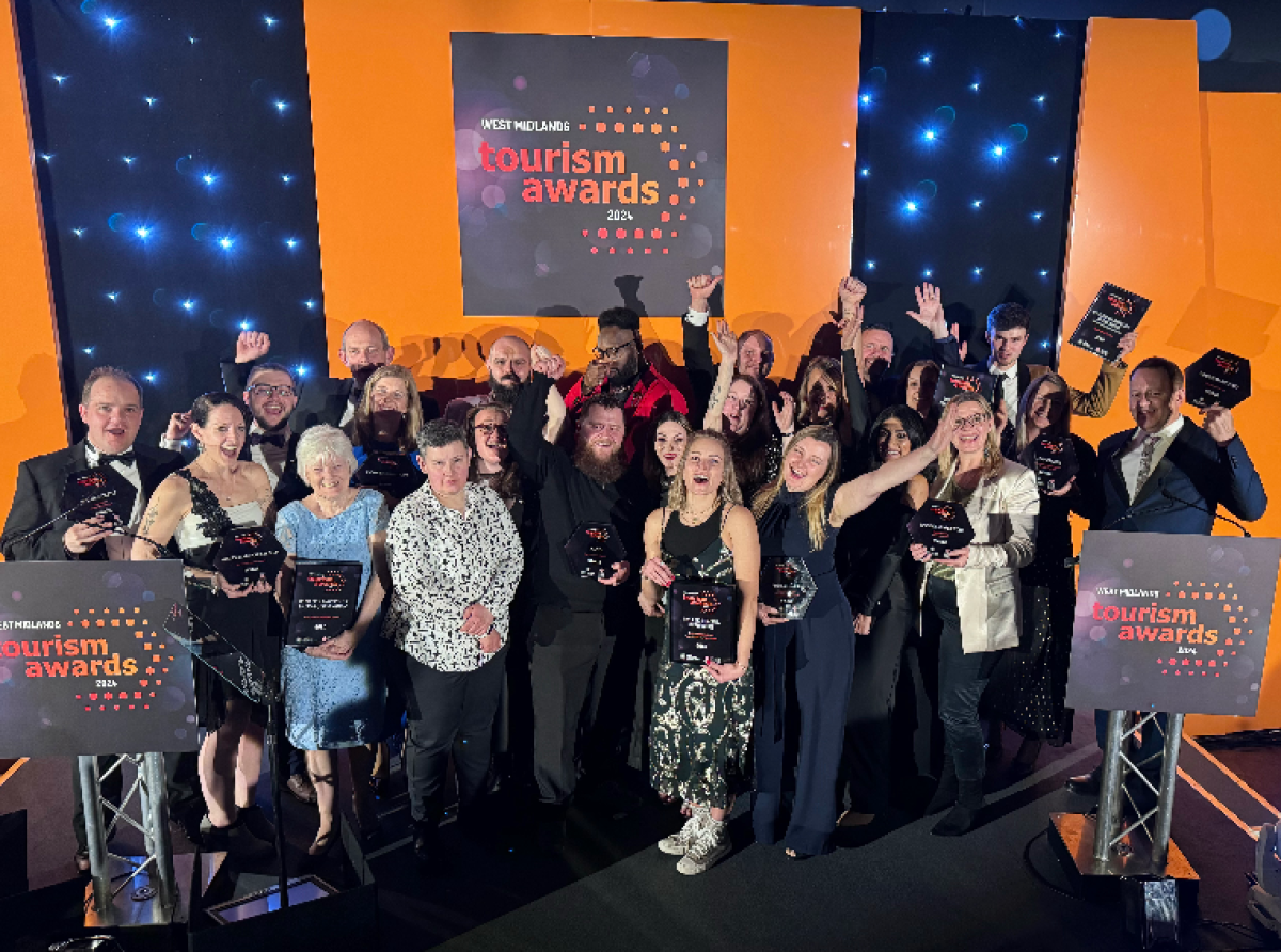 Nominations open for 2025 West Midlands Tourism Awards 