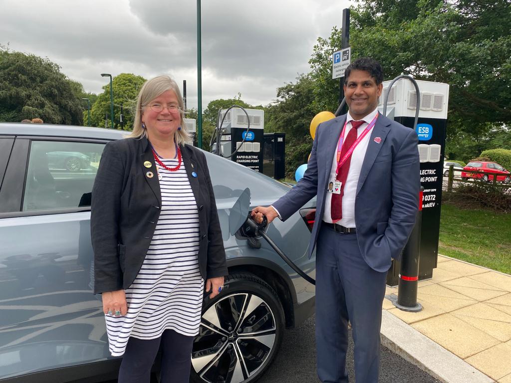 Electric vehicle charging points arrive at Sutton Park as a legacy of