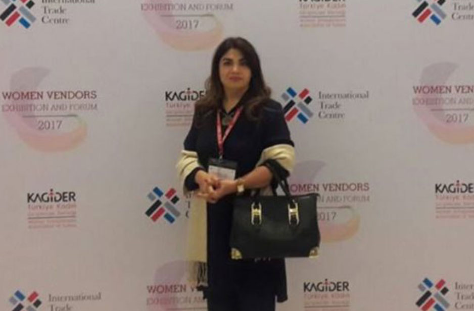 Pakistan Fashion Designer represented at Women Vendors Exhibition and Forum