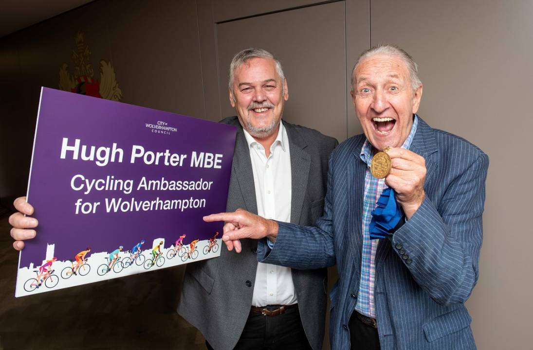 Commonwealth Games champion Hugh Porter MBE named City Cycling Ambassador
