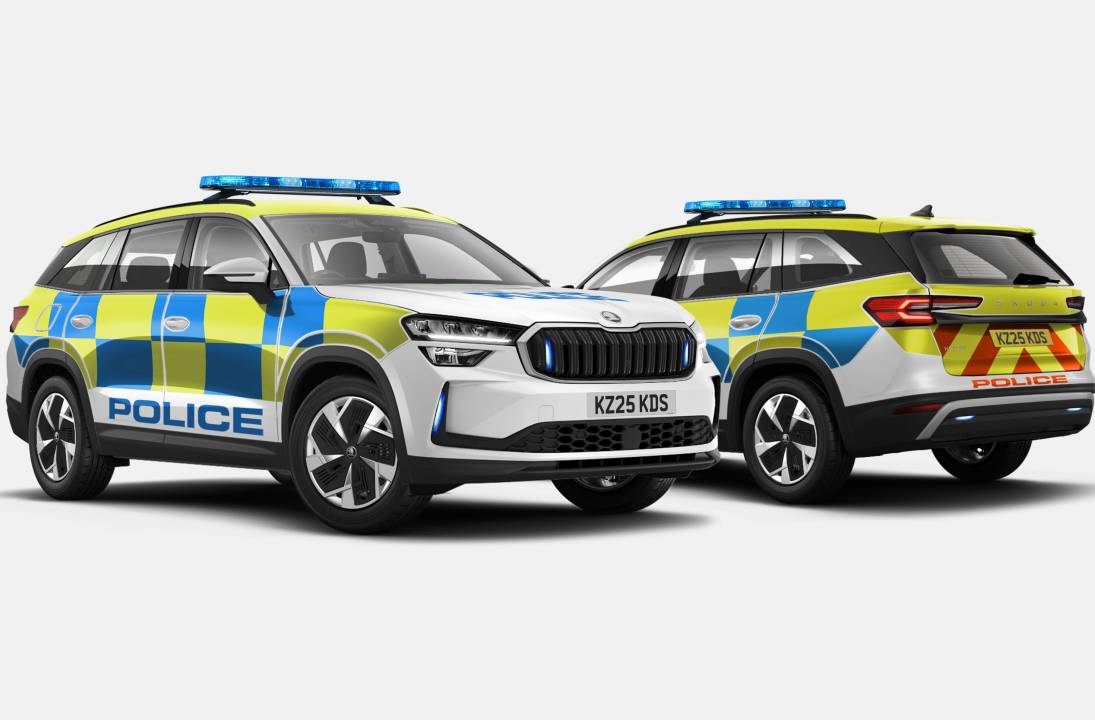 Green light for blue lights: Škoda Kodiaq gains Met Police seal of approval