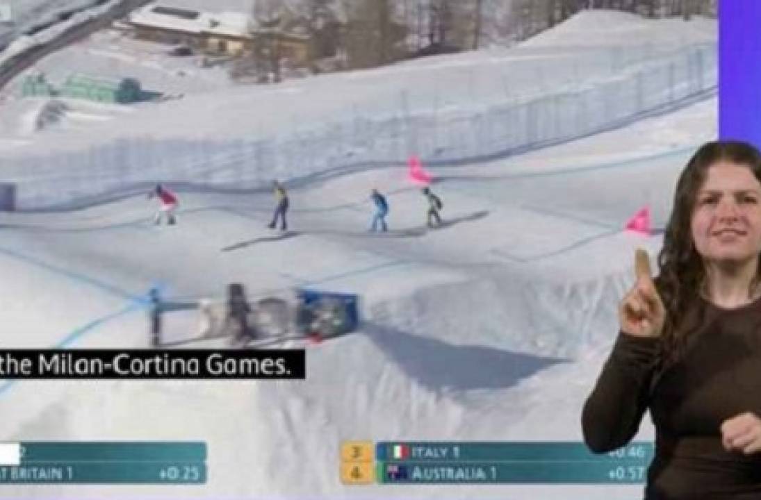 University British Sign Language student shines on screen on national TV broadcast